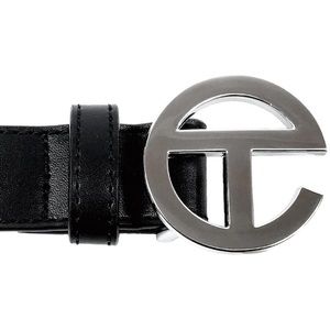 TELFAR BLACK CHROME BELT